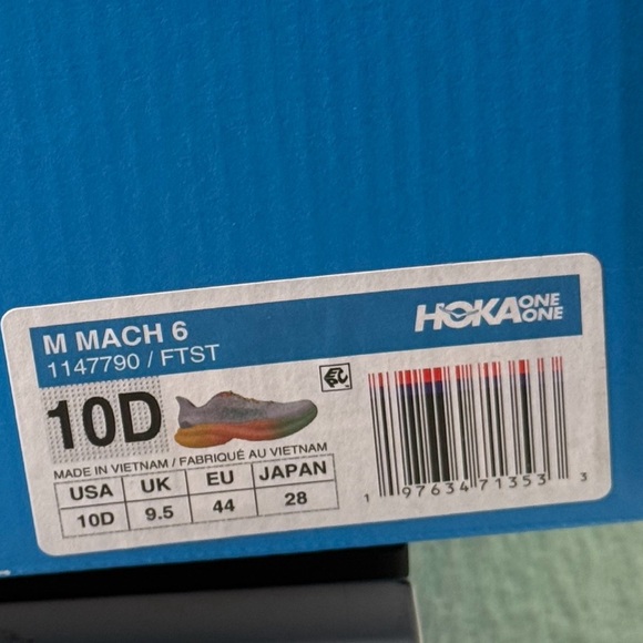 Hoka‎ One One Men’s Frost Starlight Glow Fashion Running Sneakers 10D NIB!! - Picture 11 of 11